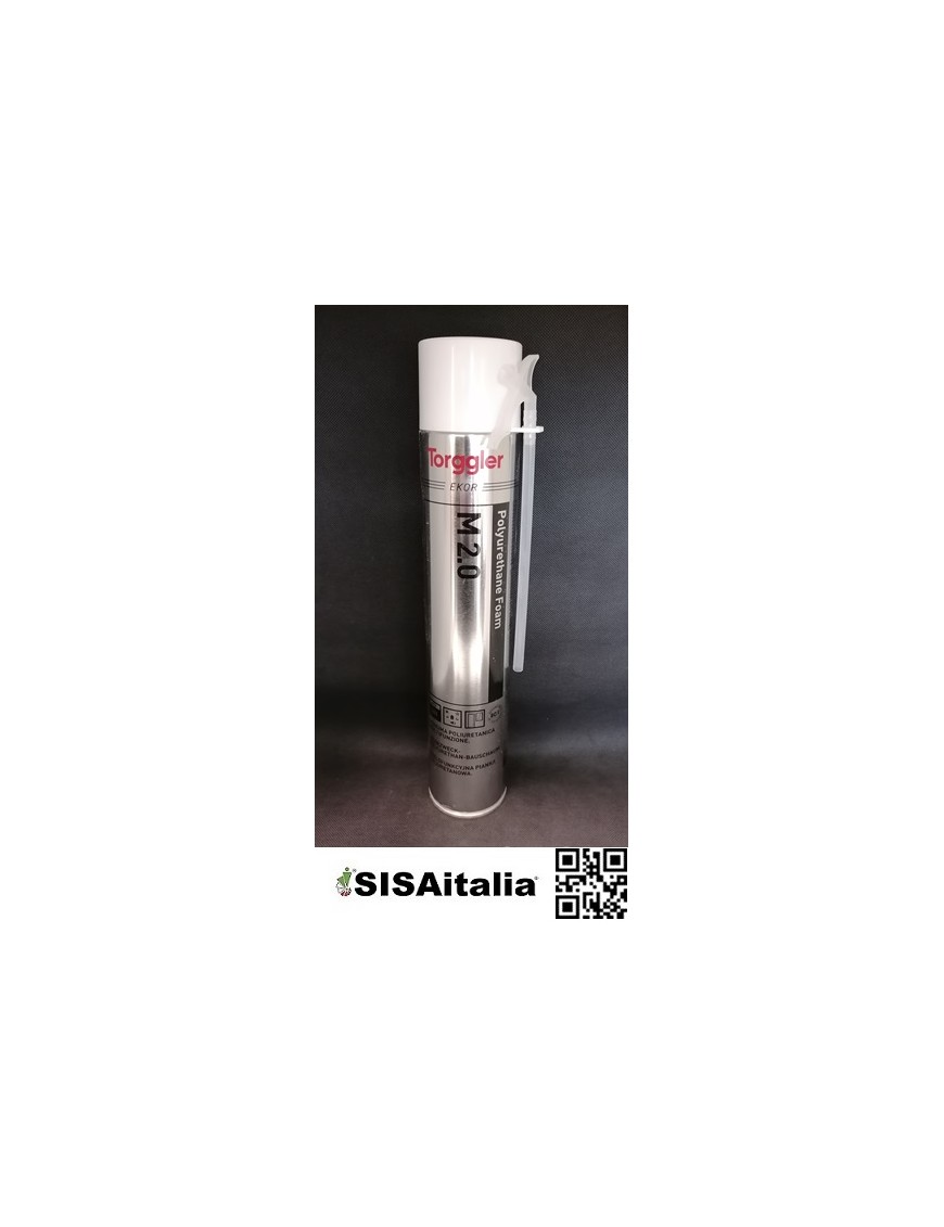 Schiuma poliuretanica monocomponente M 2.0 multifunzione 750 ml 008042 Torggler, versione manuale.