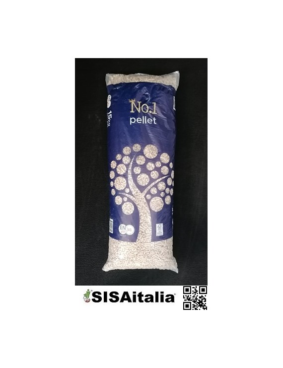 Pellet No.1 abete 15 kg.