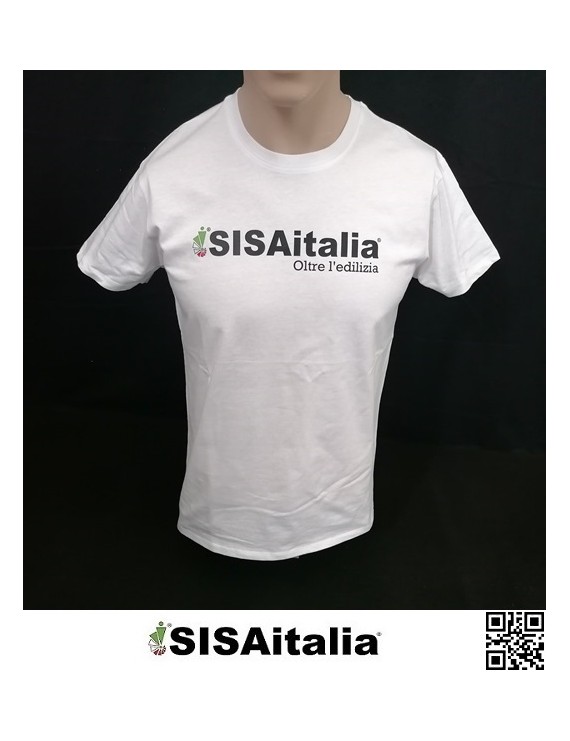 T-shirt maglietta adulto SISAitalia cotone, taglia M.