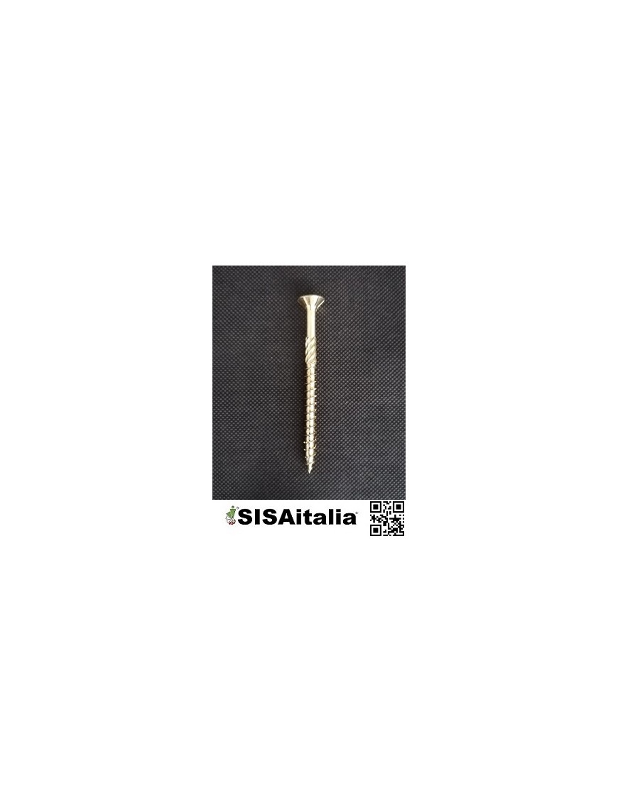 Viti per trave legno torx testa svasata filettatura parziale 6x80 mm