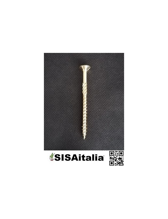 Viti per trave legno torx testa svasata filettatura parziale 6x80 mm