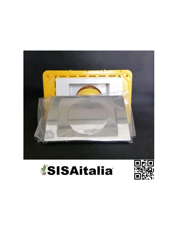 Valvola a sfera da incasso per gas con manopola a scomparsa Gas Box, 09812610 Emmeti R 3/4.