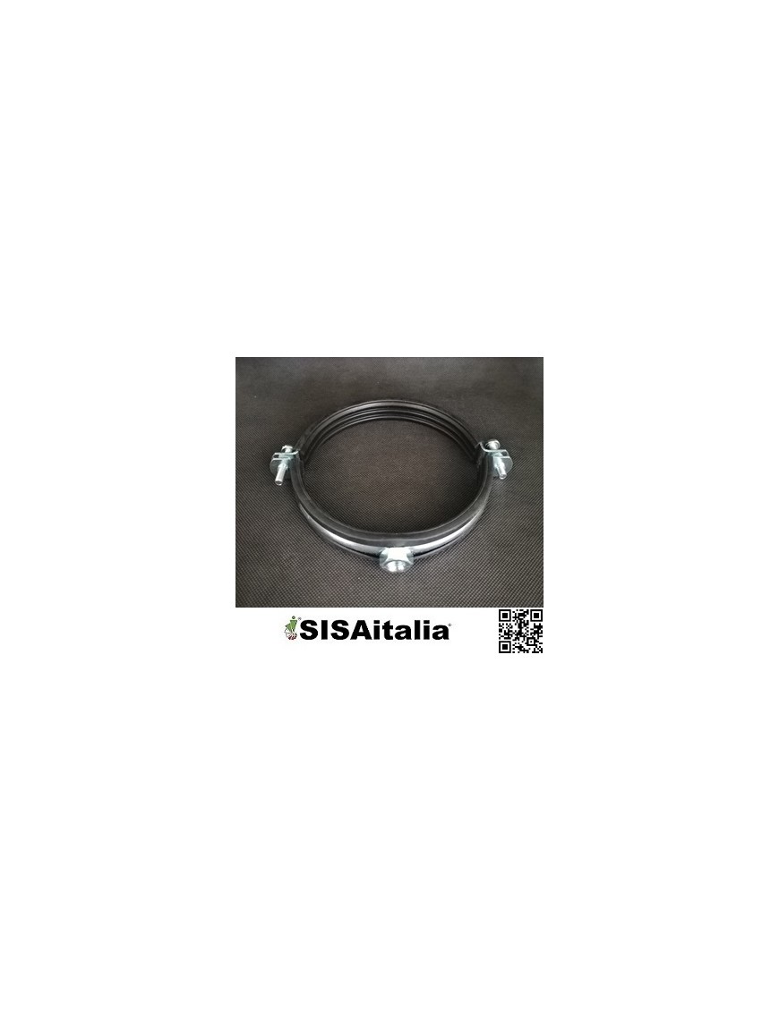 Collare isofonico con attacco doppio m8-m10 84622 oter Ø 125-130 mm.