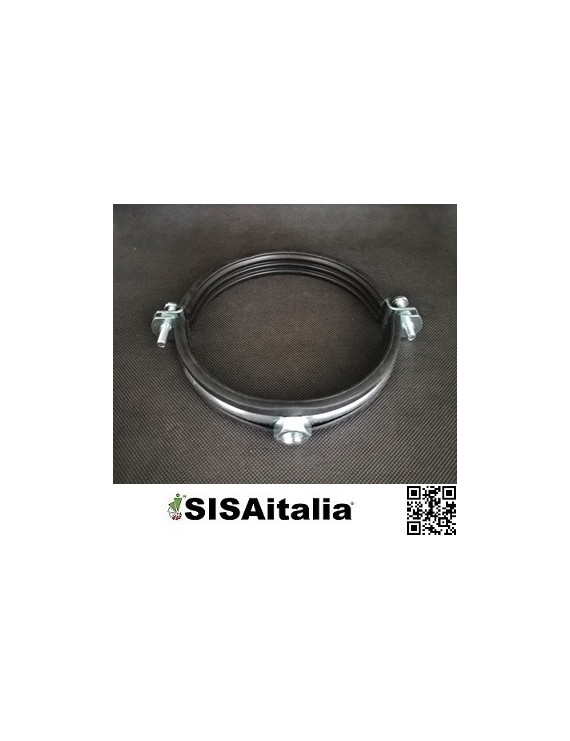 Collare isofonico con attacco doppio m8-m10 84622 oter Ø 125-130 mm.