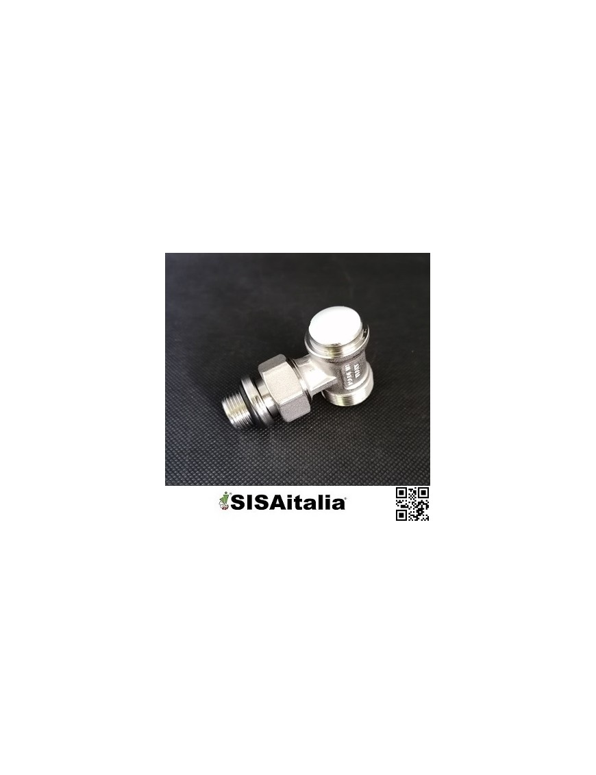 Detentore full termostatizzabile a squadra 01350926 emmeti 3/8 O-ring