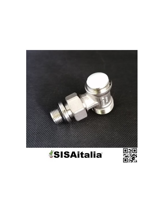 Detentore full termostatizzabile a squadra 01350926 emmeti 3/8 O-ring