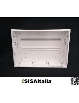 Cassetta in plastica per collettori bianca, 460x310x90 mm.