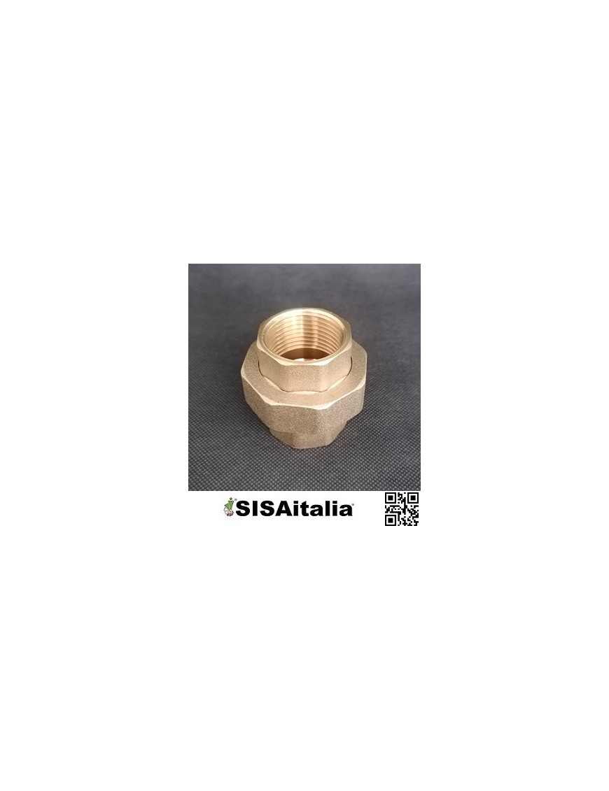 Bocchettone 340-6bh gebo serie pesante iso 7/1 a sede conica con o-ring  f/f ottone 1.